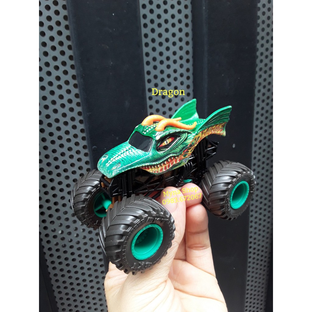 Xe địa hình Monster Jam 1:64, Dragon, vui lòng xem phần mô tả sản phẩm ạ