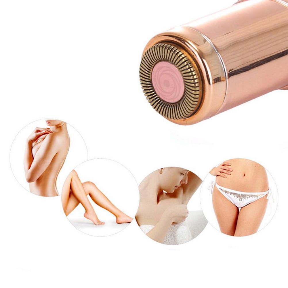Rechargeable Lipstick Epilator Lady Shaver Wax Hair Remover Electric Razor