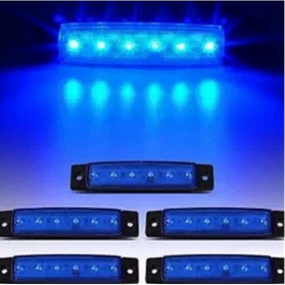 Đèn LED LYMOYO 6 SMD 24V cảnh báo gắn bên hông xe hơi xe buýt