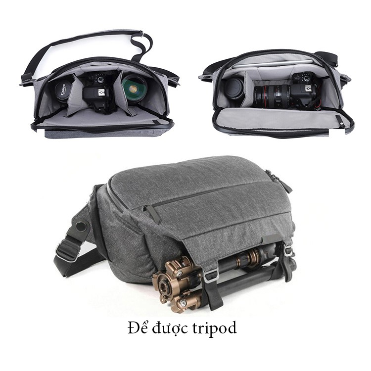 Túi máy ảnh Xiu Jian 10L (giống Peak Design)