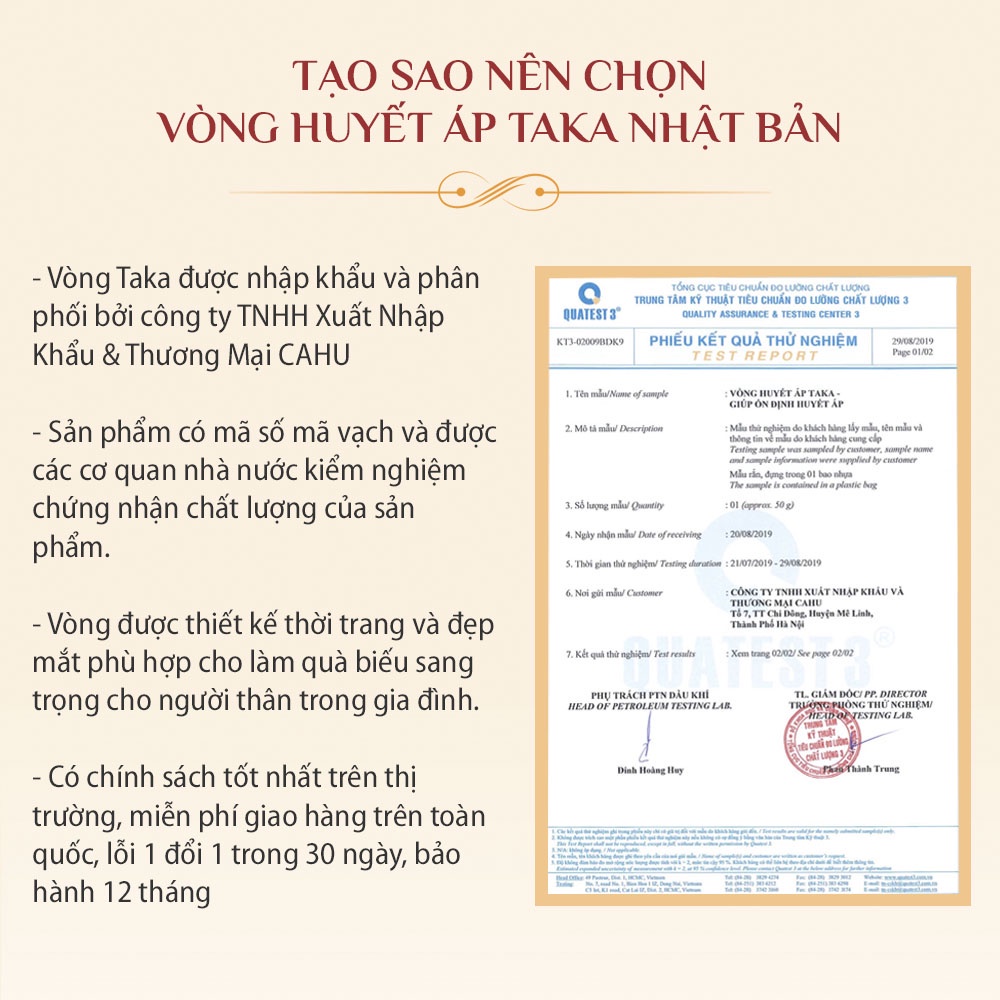 Vòng Tay Điều Hoà Huyết Áp Của Nhật Nam Ms02A - Phù Hợp Là Món Quà Sinh Nhật Cho Người Thân Trong Gia Đình