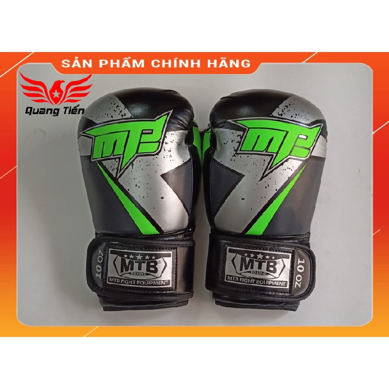 Găng tay Boxing Max MTB màu xanh