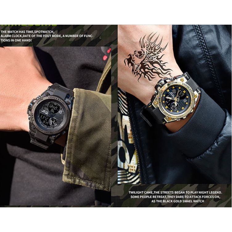 Đồng Hồ Thể Thao Nam SANDA , Đồng Hồ Thể Thao Chống Va Đập, Full Hộp, Pin -365.store