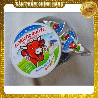 Phô Mai Con Bò Cười Hộp 8 Miếng (120g)