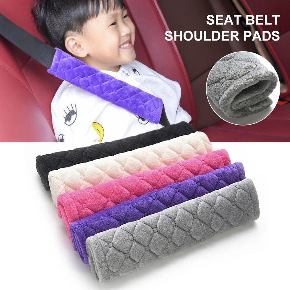 NICKOLAS Seat Belt Covers Car Accessories Interior Decoration For Adults Car-styling Youth Kids Seatbelt Strap Cover Car Shoulder Pad