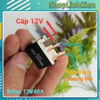 Relay denso 12v40a 4 chân/ relay xe máy denso 12v/ rờ le xe máy 4 chân