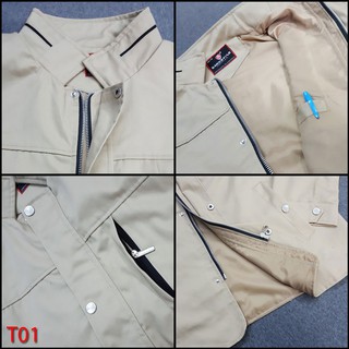 Áo khoác kaki giả vest