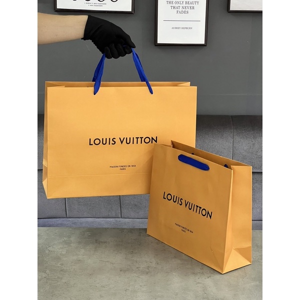 TÚI GIẤY HÃNG LV LOUIS VUITTON