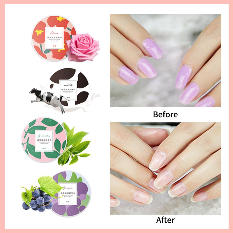 Nail Polish Remover Box Nail Remover Towel Q109
