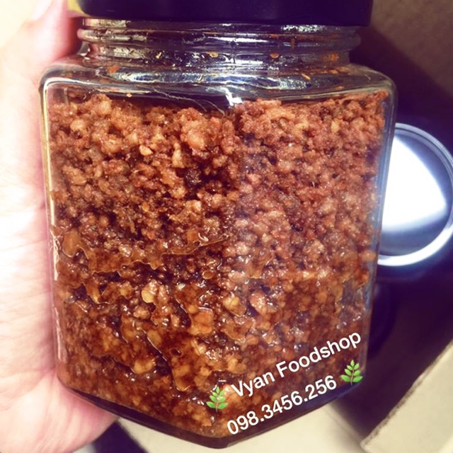 Thịt chưng mắm tép