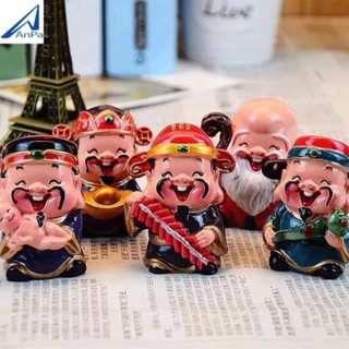 Bộ tượng 5 ông Thần Tài (may mắn)