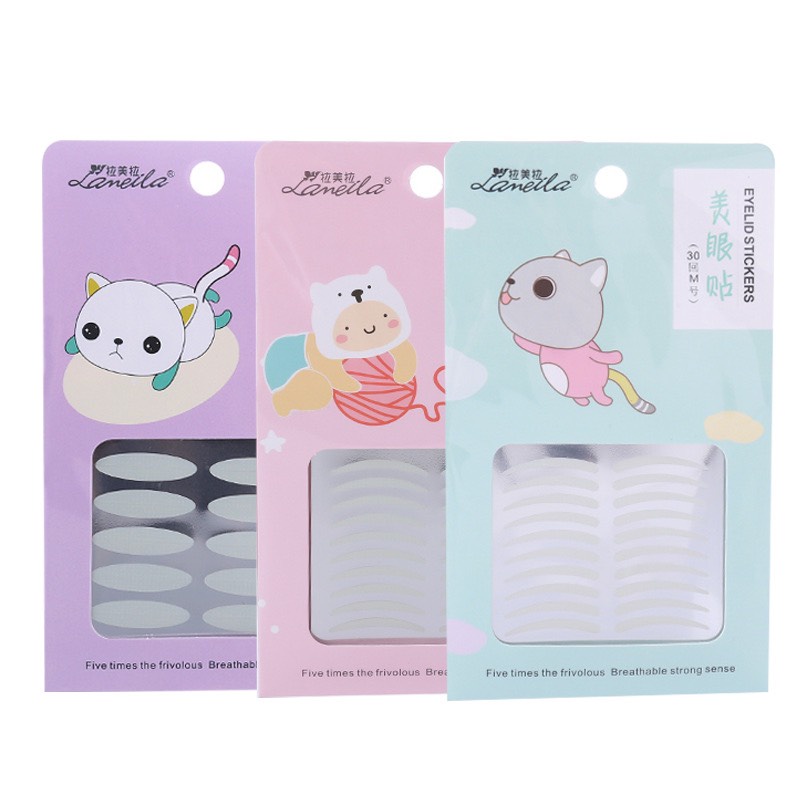 Bộ 30 Cặp Dán Kích Mí Lameila Siêu Cute A120