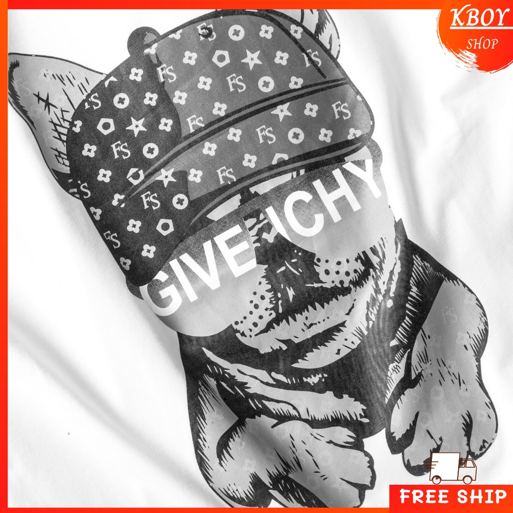 Áo Thun Nam Tay Ngắn Kboy Shop Áo Phông Dáng Suông Cổ Tròn Đẹp Trắng Đen Cotton Mềm In Hình, Co Giãn - V224