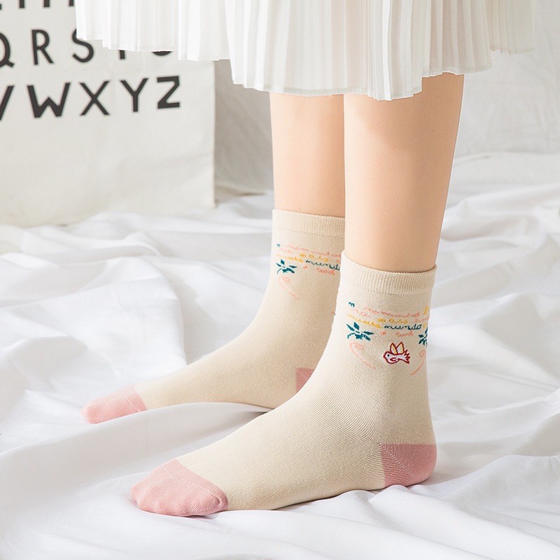 HOT - Tất lolita tone Hồng siêu xinh 2021 [T3HX]