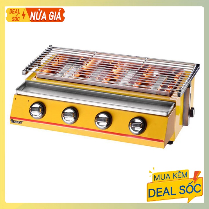 Bếp nướng bằng gas chuyên hải sản, nướng thịt bbq ETON ET-K222