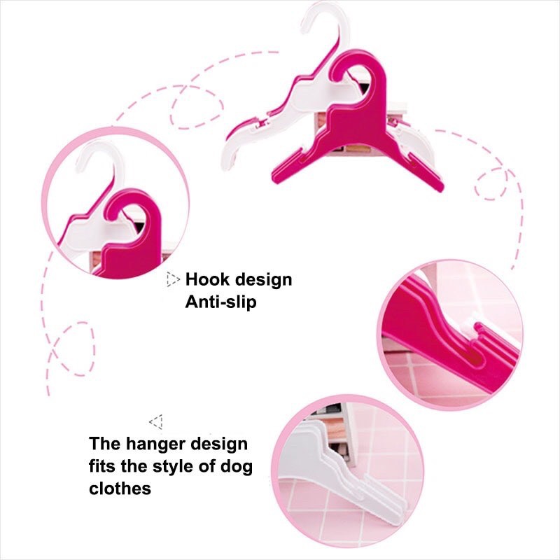 Móc quần áo chó mèo - Móc treo đồ thú cưng
