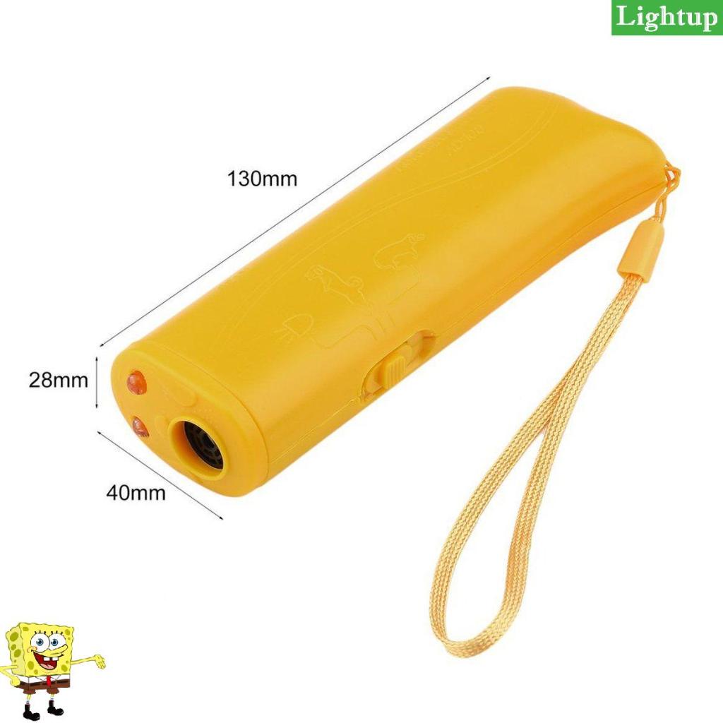 Thiết bị huấn luyện thú cưng có đèn LED chống sủa Máy báo chó siêu âm ngừng sủa