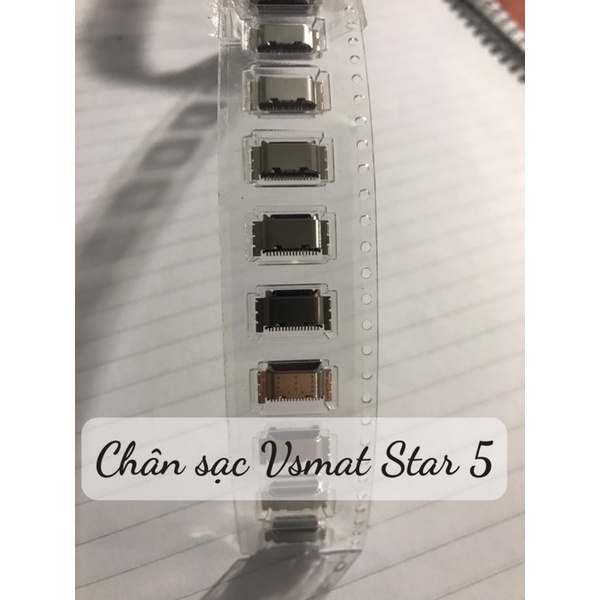 chân sạc Vsmat Star 5