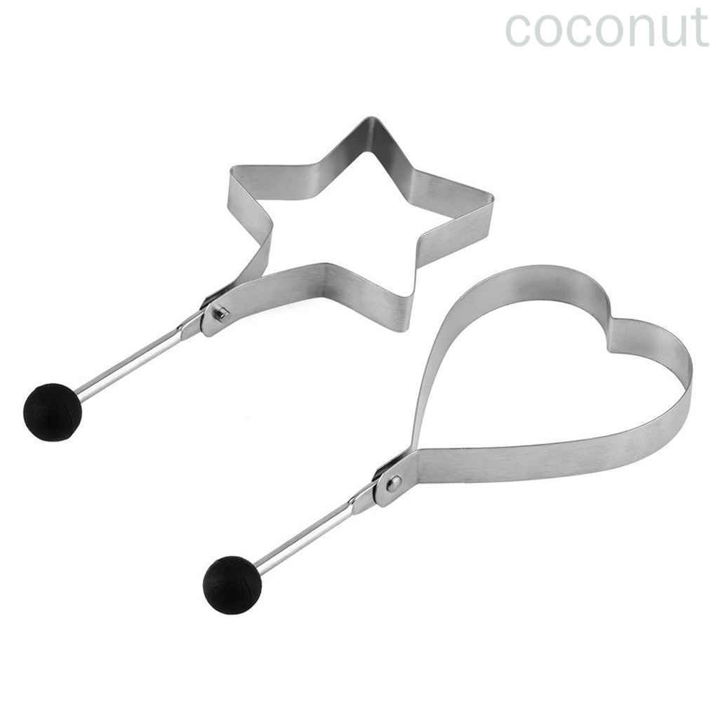 Khuôn Chiên Trứng Bằng Thép Không Gỉ Hình Dáng Ngẫu Nhiên