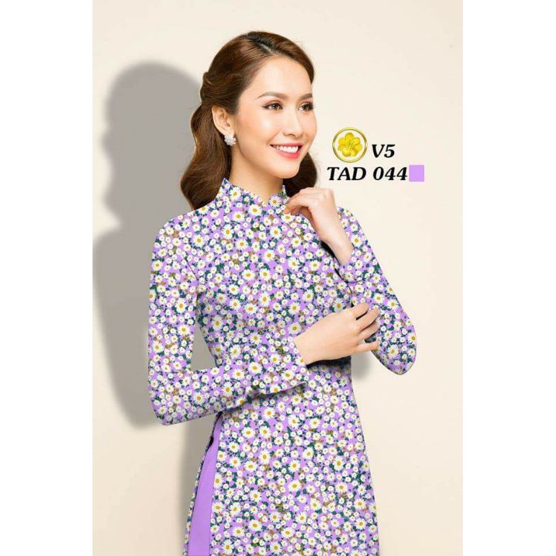 chuyên vải may áo dài.em bán vải không bán bộ may sẵn nha cả nhà.sét 290k/sét(áo 2m quần 1.1m) có nhiều mẫu nha cả nhàiu