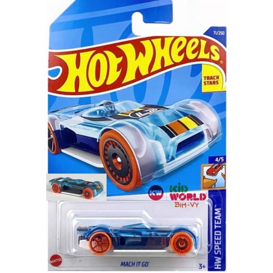 Xe mô hình Hot Wheels basic Mach It Go HCT42, 40K.