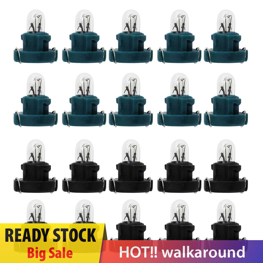 10 Bóng Đèn LED T3 12V Gắn Bảng Điều Khiển Cho Xe Hơi