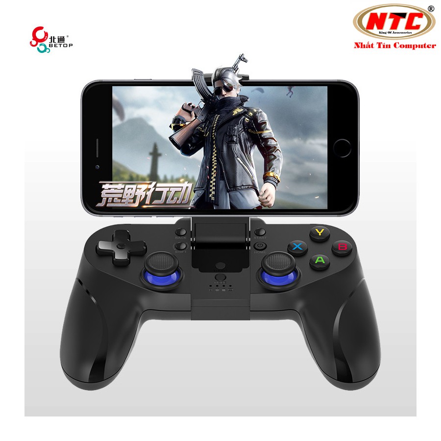 Tay cầm chơi game Bluetooth Betop BTP-BD3NH dành cho Android/iOS (Đen)