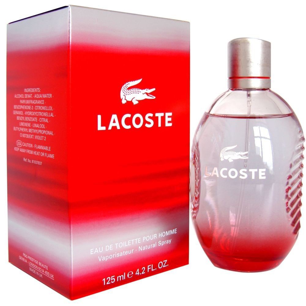 Nước hoa nam Lacoste Style in Play Red Cologne for Men EDT 125ml