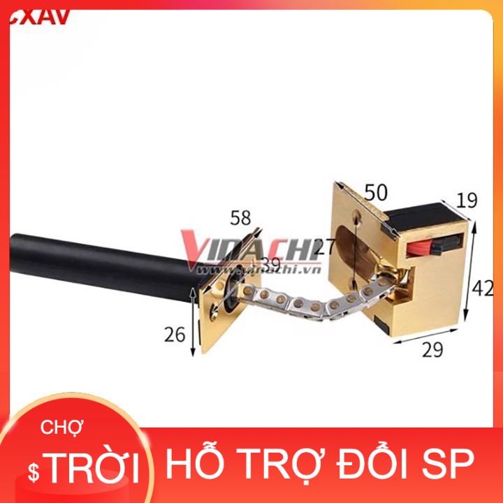 [Hàng Hot] Chốt an toàn, chốt xích âm vàng - bộ ( CAO CẤP )