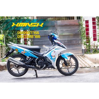 Decal Tem Trùm Xe Exciter 135 Mẫu Doremon