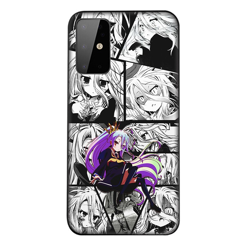 Samsung Galaxy A9 A8 A7 A6 Plus A8+ A6+ 2018 A5 A3 2016 2017 Casing Soft Case 99LU No Game No Life Anime mobile phone case