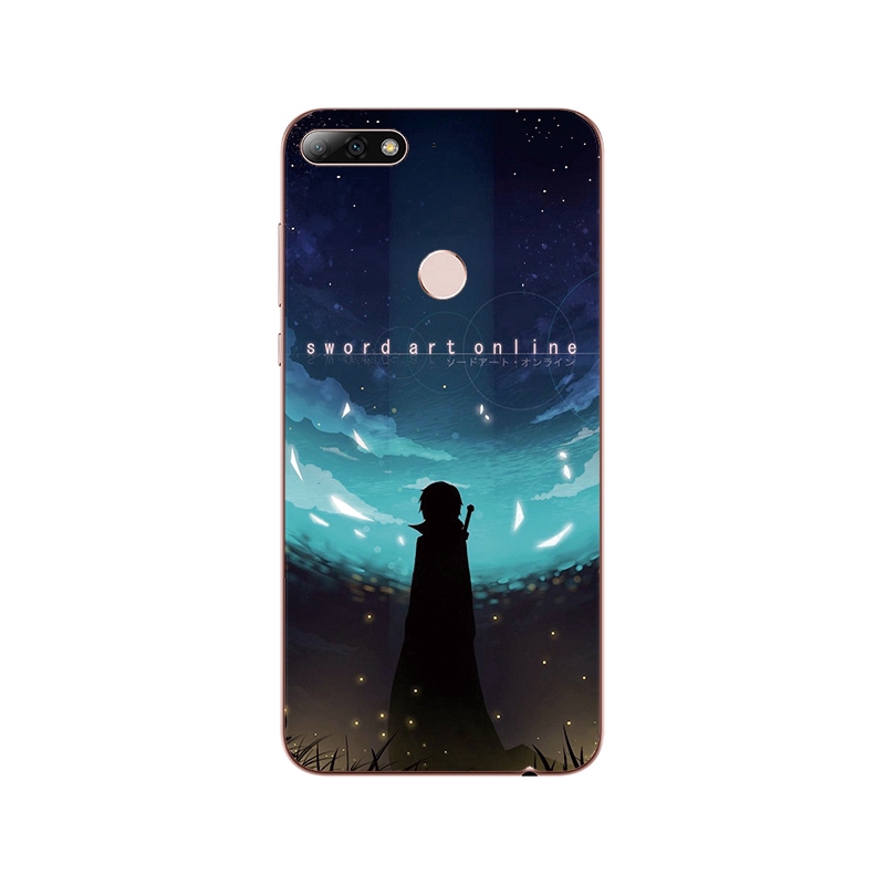 Sword art online cartoon Phone Case For ZTE Blade V7 V8 Lite Max Mini V9 V10 Vita silicone Cover