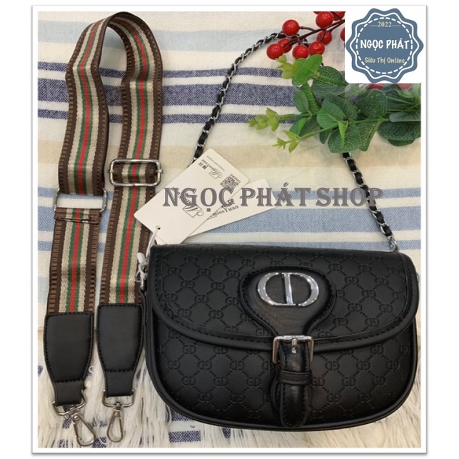 Túi Xách Nữ CD Cao Cấp - Hàng Quảng Châu- Đeo chéo hoặc kẹp nách
