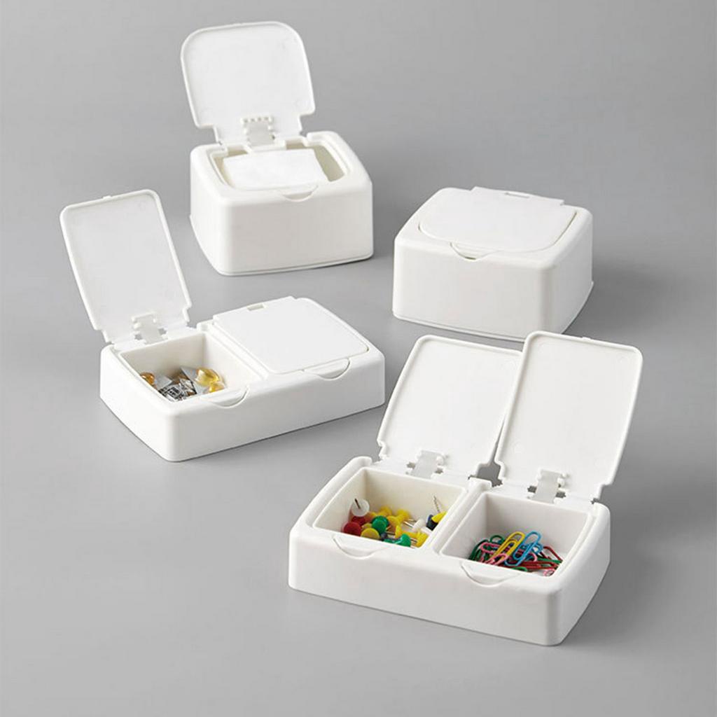 Hộp Nhựa Đựng Tăm Bông Dễ Thương