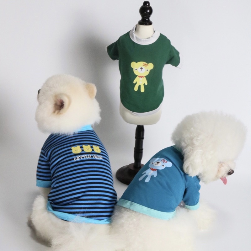 Áo Thun Cotton Gấu Giá Rẻ Quần Áo Thú Cưng Carapets