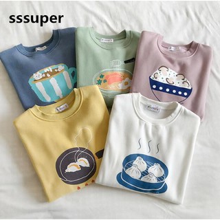 Áo sweatshirt phong cách Hàn Quốc