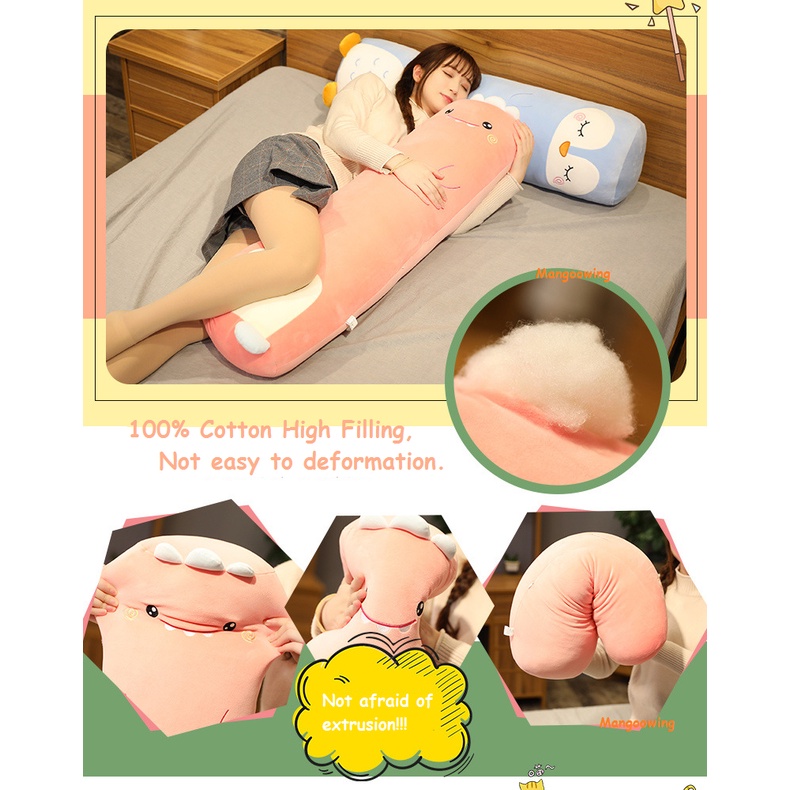 Đồ chơi nhồi bông hình động vật hoạt hình 70cm 85cm 1m 1.3m