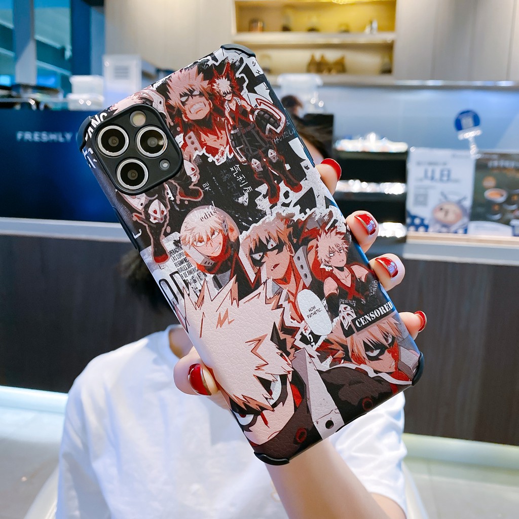 Ốp Điện Thoại Hình My hero Academy Cho iphone 14 13 12 12promax 11 11 11pro xs max xr 7 / 8 6s plus se2020