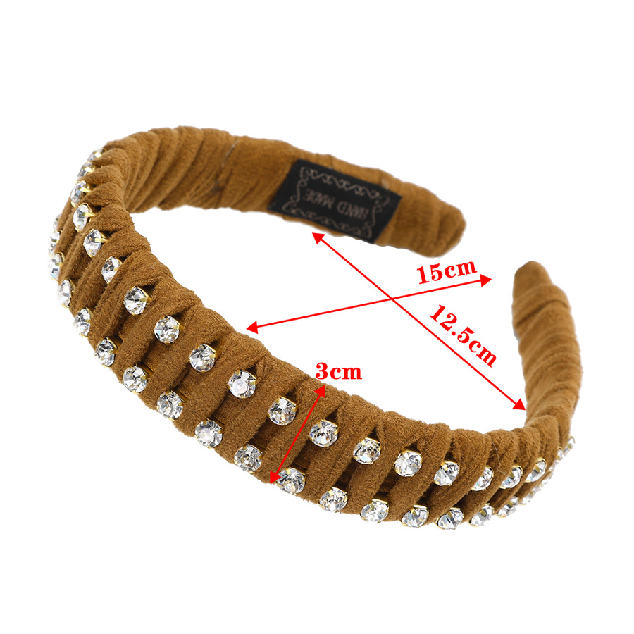 Băng Đô Cài Tóc Đính Đá Lấp Lánh Phong Cách Hàn Quốc