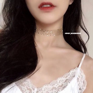 ROSY - GLITTER CHOKER (ẢNH THẬT Ở CUỐI!!!!)
