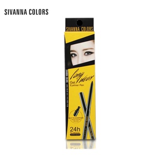 Chì Kẻ Mắt SIVANNA COLORS Long Wear Gel Eyeliner Pen