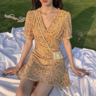 ĐẦM HOA ĐẮP CHÉO TAY