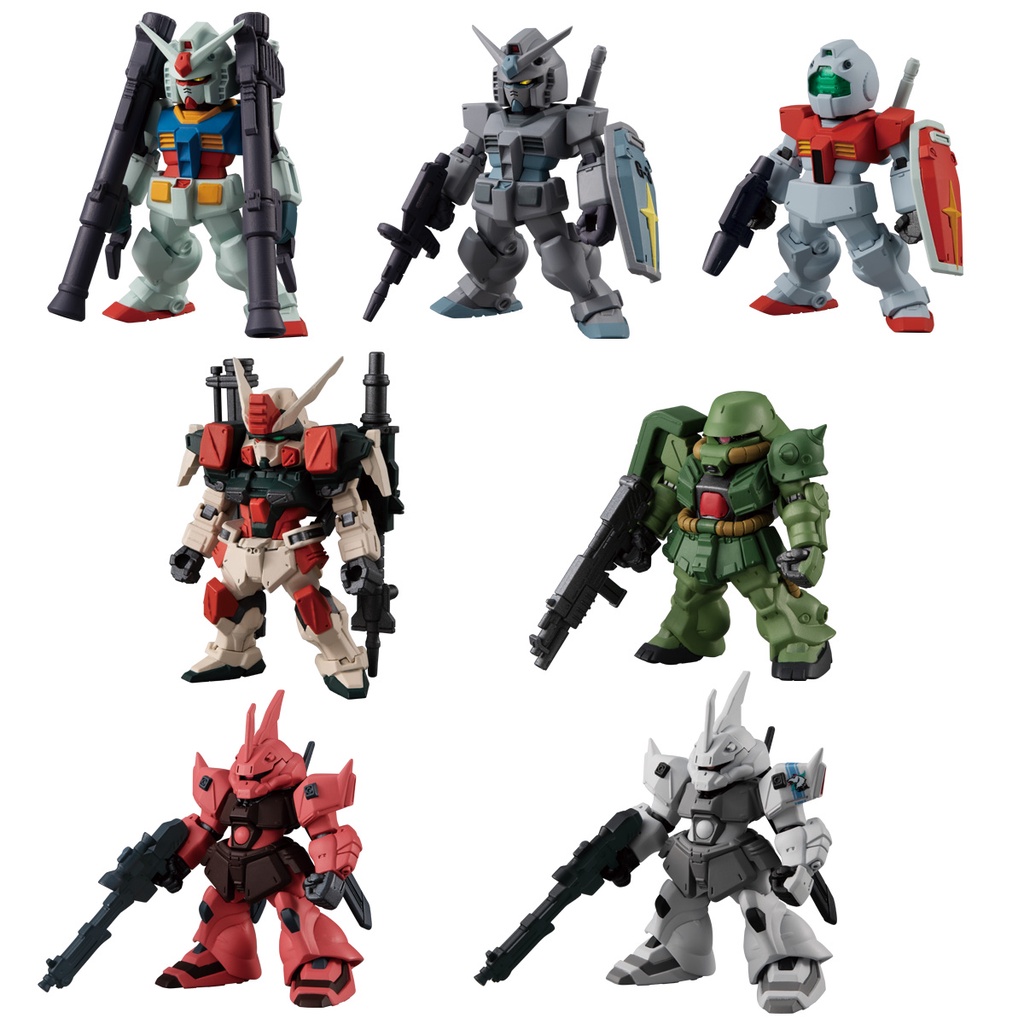 Mô Hình FW Converge Gundam 22 Bandai Figure Candy Toys Gashapon Đồ Chơi Lắp Ráp Anime Nhật