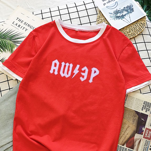 Áo Thun Nữ Viền Trắng AWEP Sợi Tre Tổng Hợp SP05 hot | BigBuy360 - bigbuy360.vn