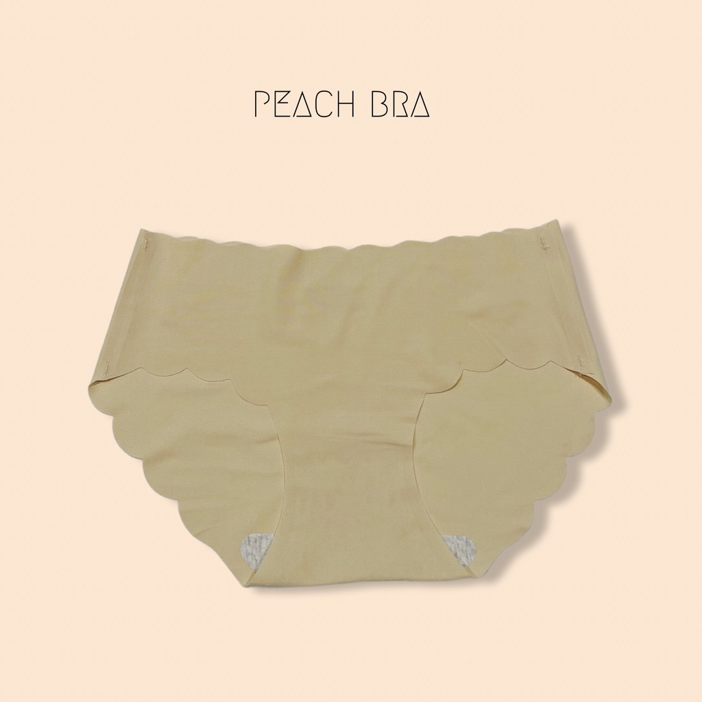 Quần lót không đường may Peach bra không viền kháng khuẩn co dãn siêu thoáng mát chất liệu đúc | BigBuy360 - bigbuy360.vn