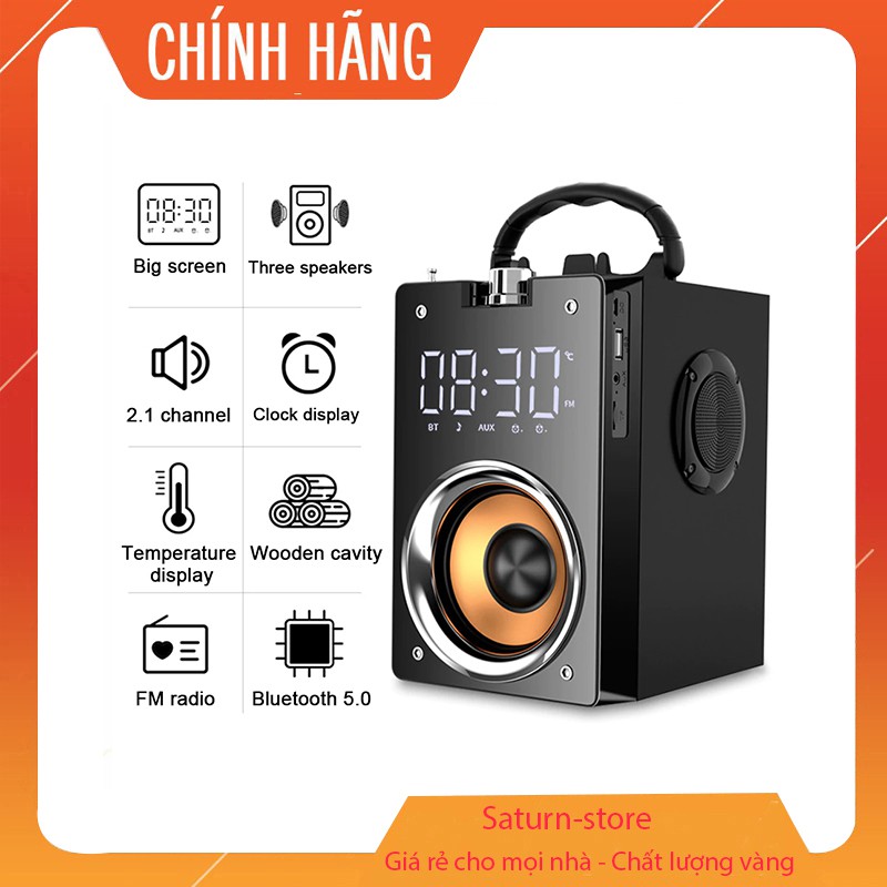 { Hàng Chính Hãng  } Loa Bluetooth 5.0 T3 Kiểu dáng mới , Pin Trâu - Bảo hành 12 tháng 1 Đổi 1