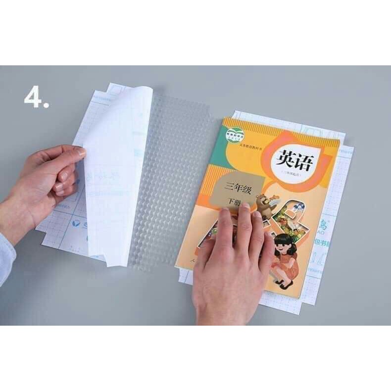 Combo 10 Boc sách Decal - To (các loại sách to): Nhỡ (vở viết bé cấp 2)