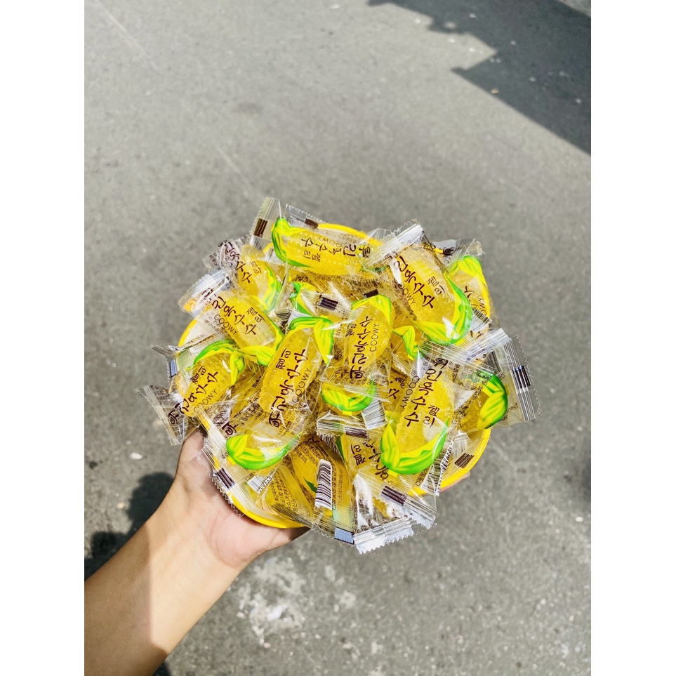 Kẹo bắp ngô nhân chảy, kẹo dẻo vị ngô thơm ngon loại gói 2.5kg