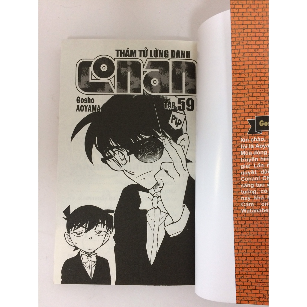 Sách - Thám tử lừng danh Conan - Tập 59