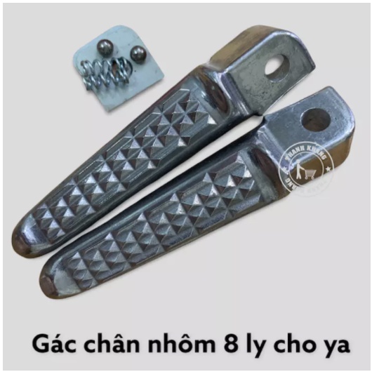 Gác chân nhôm xếp cnc cao cấp gắn cho những dòng xe yamaha,honda gian hàng uy tín chất lượng đảm bảo Thanh Khang